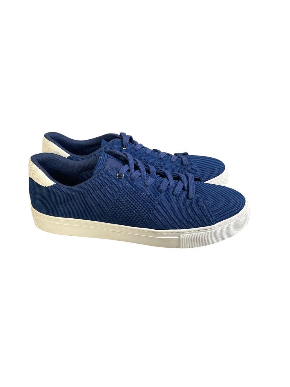 Greats Brooklyn Men’s Royale Knit Navy Lace Sneakers Size-10.5M